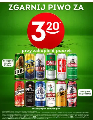 Piwo Kasztelan Niepasteryzowane promocja w Żabka