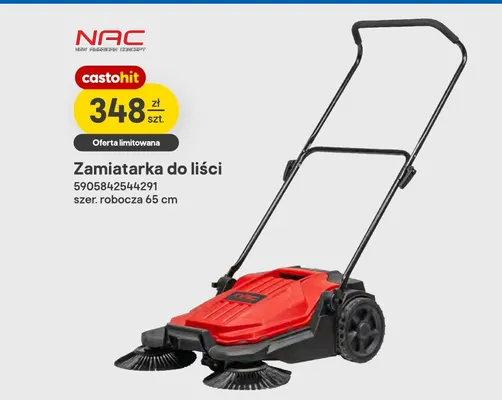 Zamiatarka do liści Nac promocja w Castorama