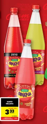 Napój gazowany Oranżada Zero Hellena promocja w Gram Market