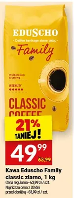 Kawa Eduscho Family classic coffee promocja w Twój Market