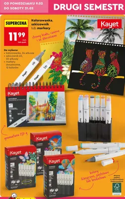 Kolorowanka 24 arkusze promocja w Biedronka