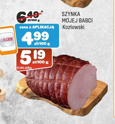 Szynka Mojej Babci Kozłowski promocja w Społem Praga
