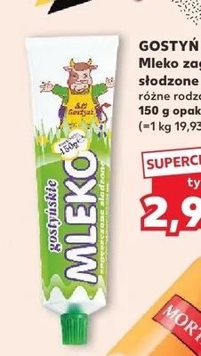 Mleko zagęszczone słodzone Gostyń promocja w Kaufland
