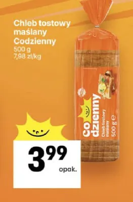 Chleb tostowy maślany Codzienny promocja w Delikatesy Centrum