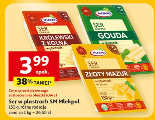 Ser w plastrach promocja w Auchan