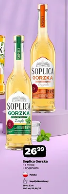 Likier Soplica Gorzka Oryginalna promocja w Netto