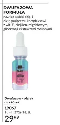 Dwufazowy olejek do skórek Avon promocja w AVON