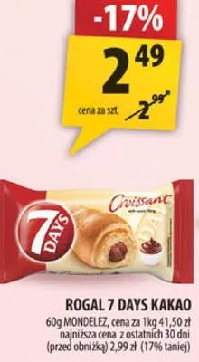 Rogal 7 Days kakao promocja w Arhelan