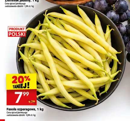 Fasola szparagowa żółta promocja w Twój Market
