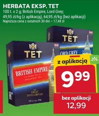 Herbata Lord Grey promocja w Stokrotka