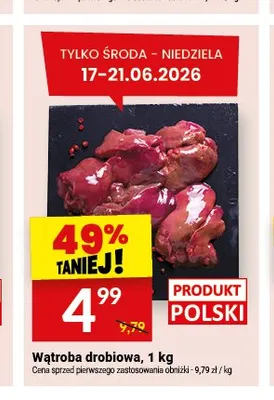 Wątroba drobiowa promocja w Twój Market