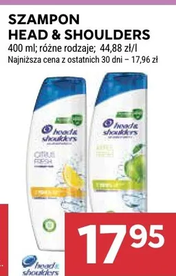 Szampon różne rodzaje promocja w Stokrotka