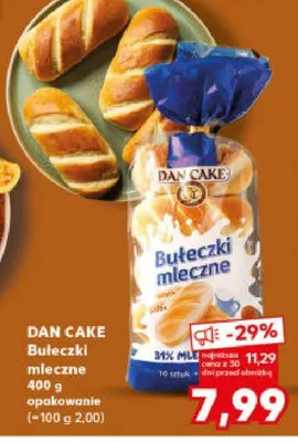 Bułeczki mleczne promocja w Kaufland