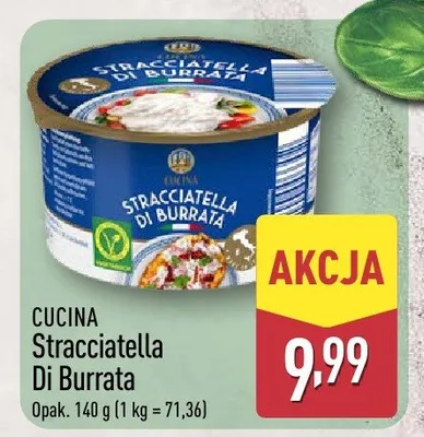 Stracciatella Di Burrata promocja w Aldi