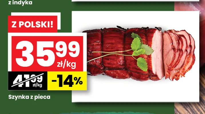 Szynka z pieca promocja w emma MARKET