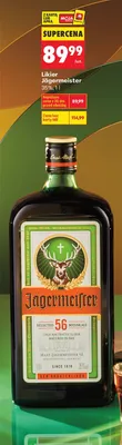 Likier ziołowy 1 l Jägermeister promocja w Biedronka