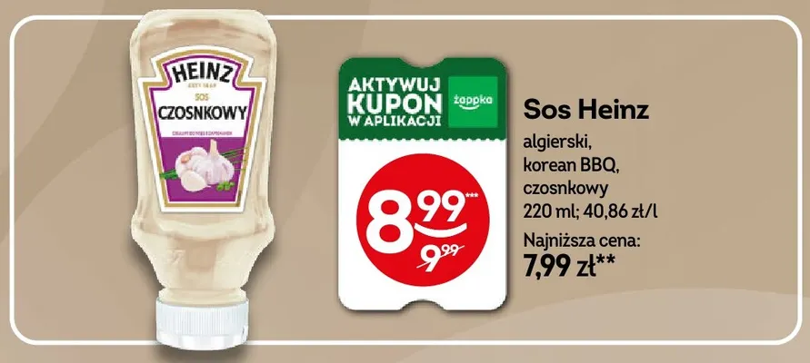 Sos Heinz algierski promocja w Żabka