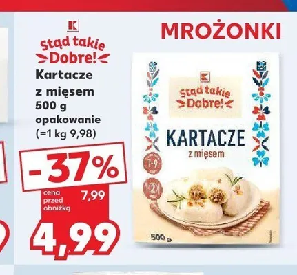Kartacze z mięsem Stąd takie dobre! promocja w Kaufland