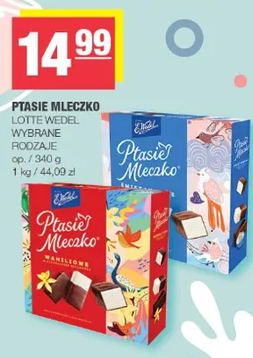 Ptasie mleczko E. Wedel promocja w SPAR