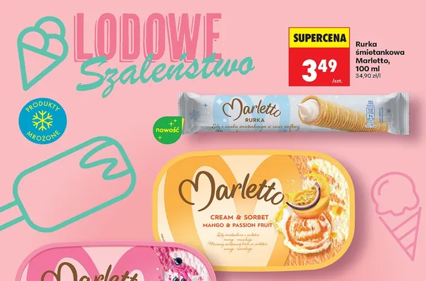Rurka śmietankowa promocja w Biedronka