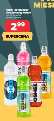 Napój izotoniczny niegazowany Oshee różowy promocja w Netto
