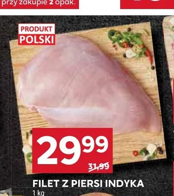 Filet z piersi indyka promocja w Stokrotka