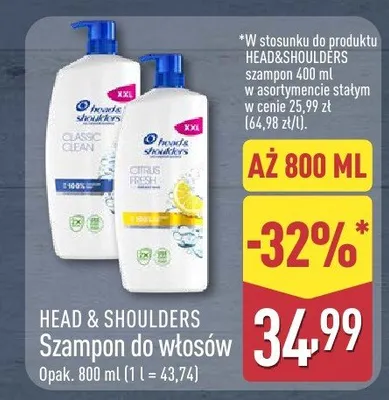 Szampon do włosów siwych i blond Syoss blonde & silver promocja w Aldi