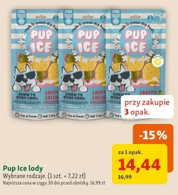 Lody dla psa Pup Ice promocja w MAXI ZOO