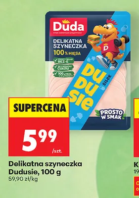 Delikatna szyneczka Dudusie Duda promocja w Biedronka