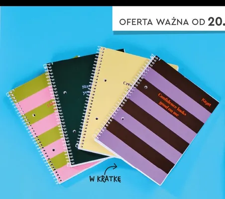 Kołozeszyt A5/80 Kayet promocja w Biedronka