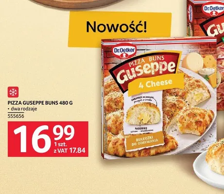 Pizza Guseppe Buns 4 Cheese promocja w Selgros