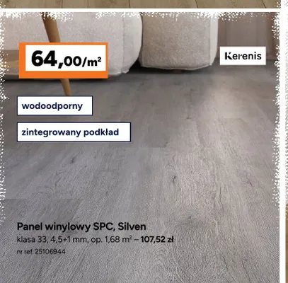 Panel winylowy Spc Silven Kerenis promocja w Bricoman