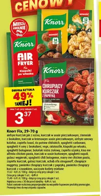 Fix Knorr Air Fryer Klopsiki po włosku promocja w Twój Market