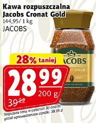 Kawa rozpuszczalna Jacobs Cronat Gold promocja w Prim Market