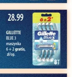 Maszynka do golenia Gillette Blue 3 promocja w Drogerie Laboo