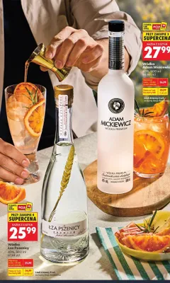 Wódka Łza Pszenicy 40% promocja w Biedronka