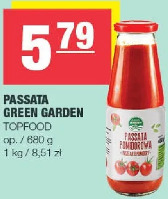 Passata Green Garden promocja w SPAR