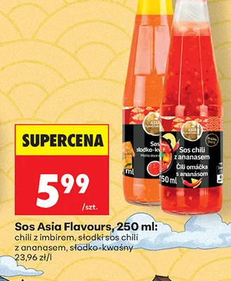 Sos słodko-kwaśny Asia Flavours promocja w Biedronka