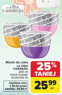 Masło do ciała różne rodzaje promocja w Carrefour