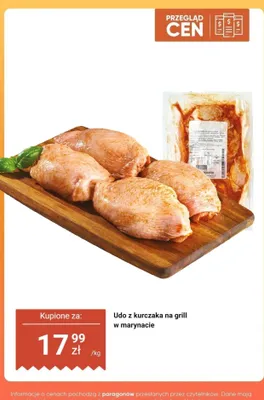Udo z kurczaka na grill w marynacie Dino promocja w Dino