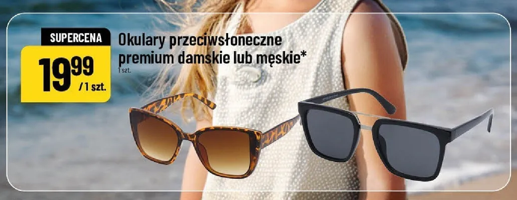 Okulary przeciwsłoneczne premium męskie promocja w POLOmarket