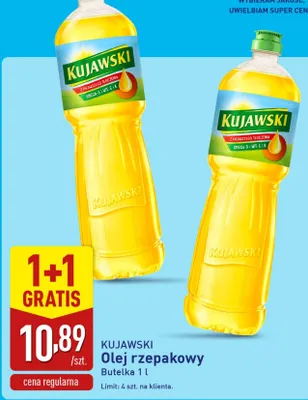 Olej rzepakowy 1+1 GRATIS promocja w Aldi