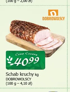 Schab kruchy Dobrowolscy promocja w CEZAR Delikatesy