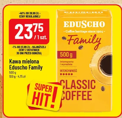 Kawa mielona Family promocja w POLOmarket