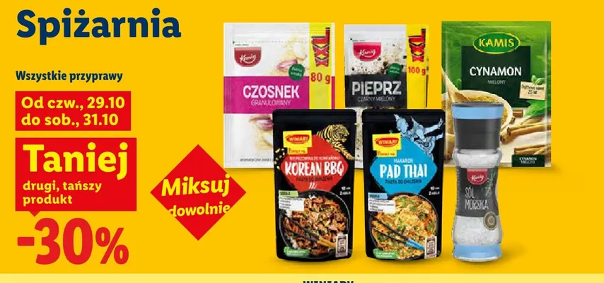 Pasta do smażenia Pad Thai Winiary promocja w Lidl