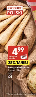 Pietruszka korzeń promocja w Delikatesy Centrum