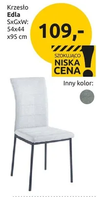 Krzesło Edla promocja w Black Red White