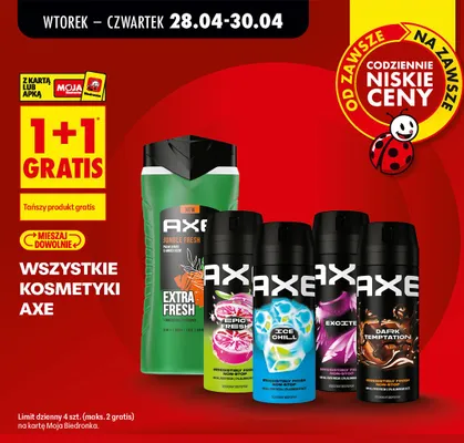 Dezodorant Axe Ice Chill promocja w Biedronka
