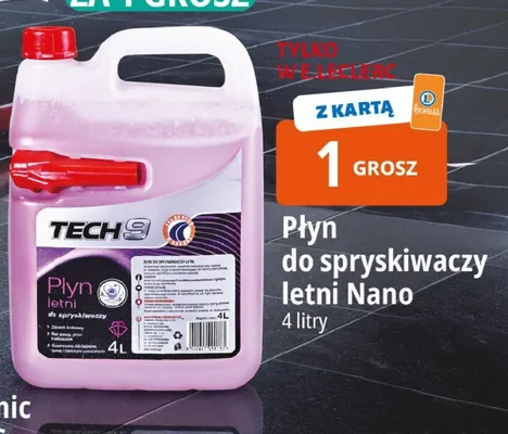 Płyn do spryskiwaczy letni Nano promocja w Leclerc