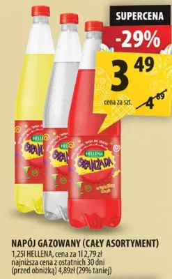 Napój gazowany promocja w Arhelan